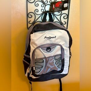 Grey and Black ProSport Backpack NWT